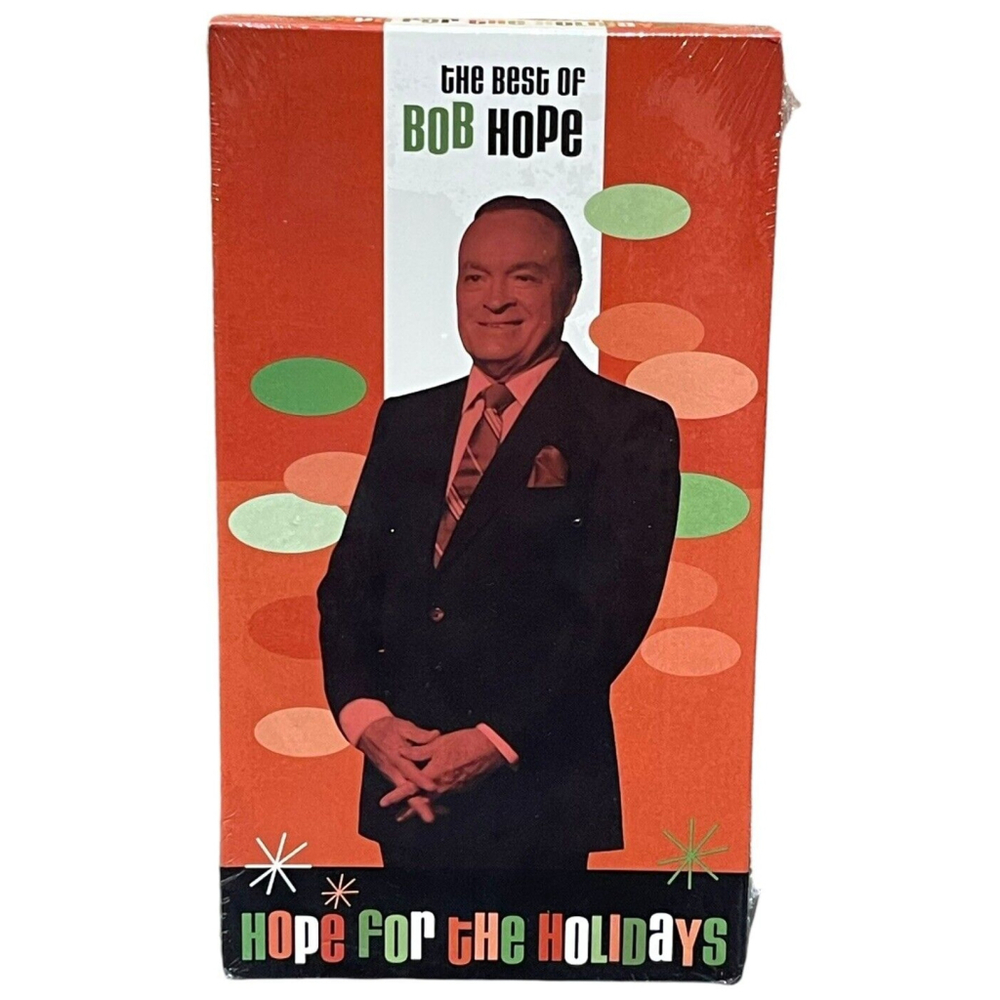 Brand New & Sealed The Best of Bob Hope VTG Video Cassette Hope for the Holidays